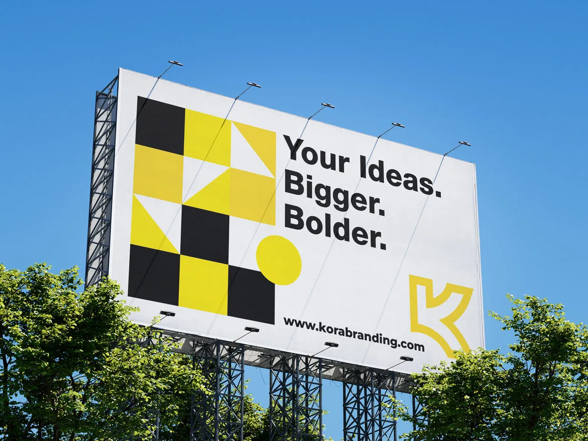 Billboard & Hoarding Printing - Large outdoor advertising prints.
