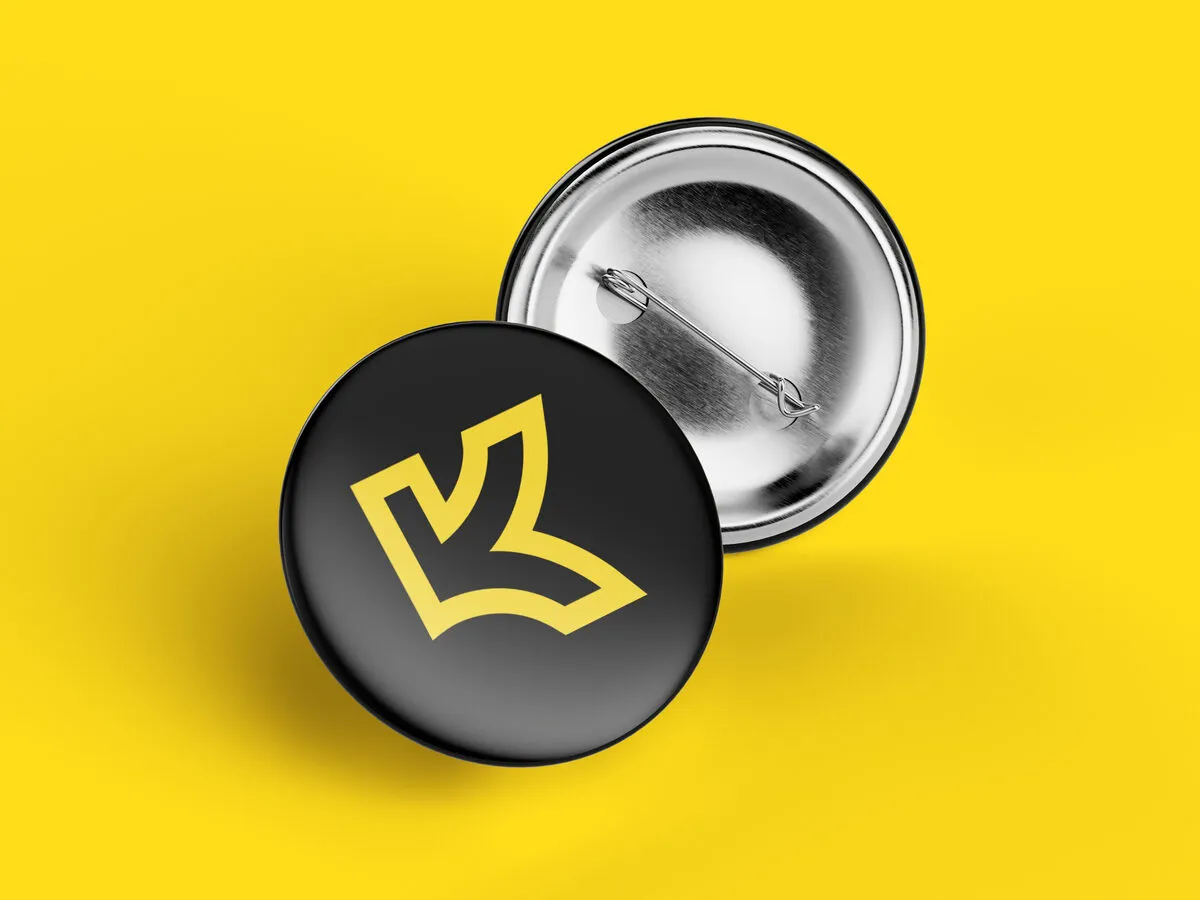Button Badges - Pin-back button badges.