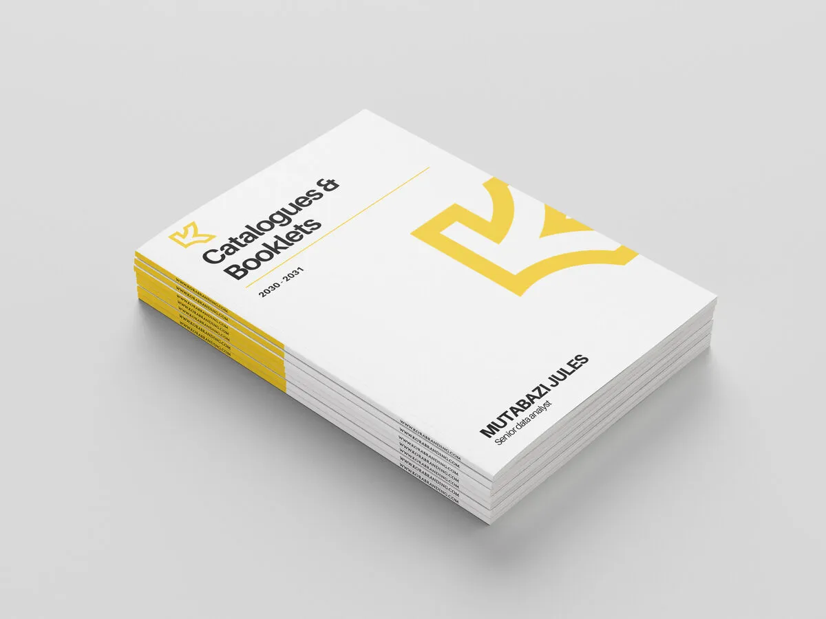 Catalogues & Booklets - Stapled or perfect-bound booklets.