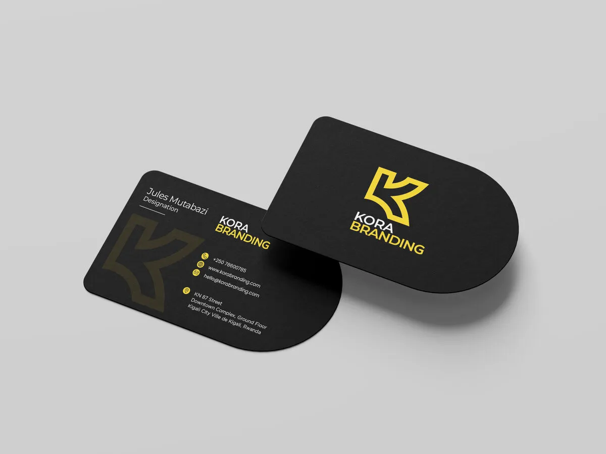 Custom Shape Business Cards - Cartes découpées à la forme - démarquez-vous.