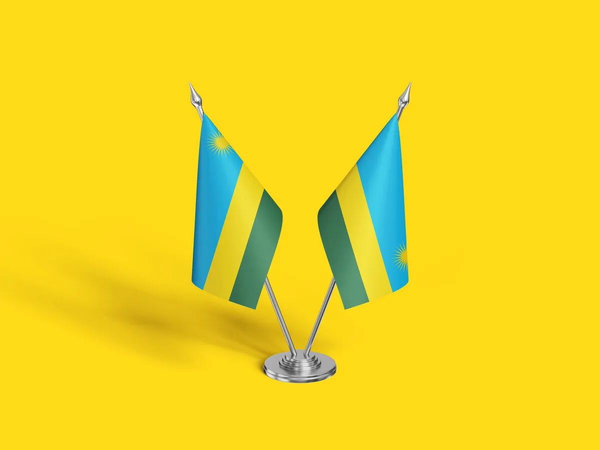 Desk & Table Flags - Small desk & table flags.