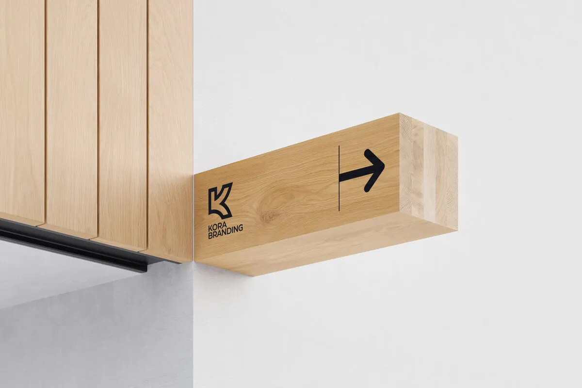 Door & Wayfinding Signs - Room names & directional signs.