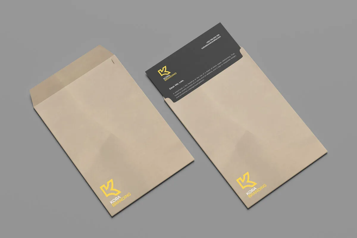 Envelopes - Branded DL, C5 and C4 envelopes.