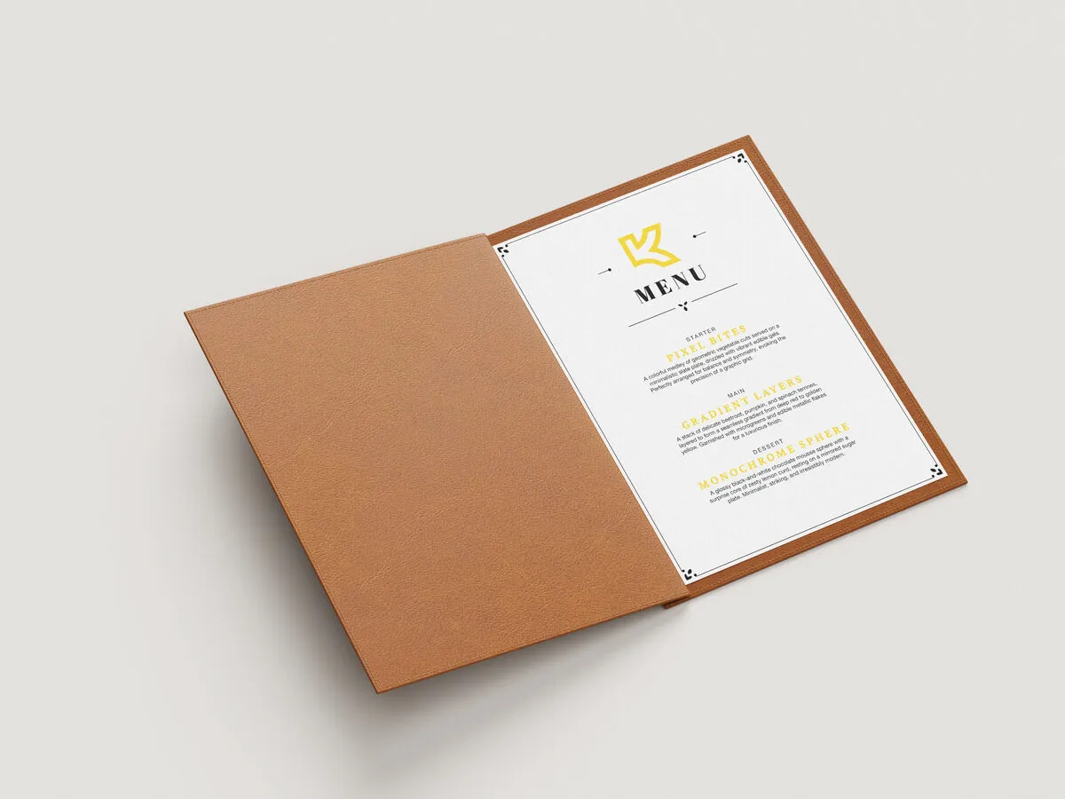 Printing for restaurants and cafes in Kigali