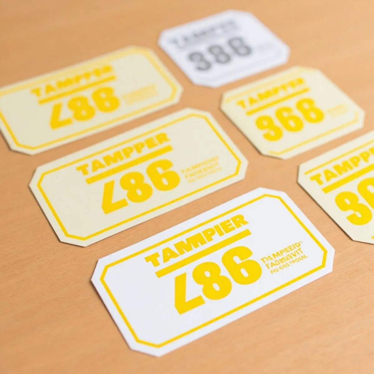 Security / Void Labels - Tamper-evident labels.
