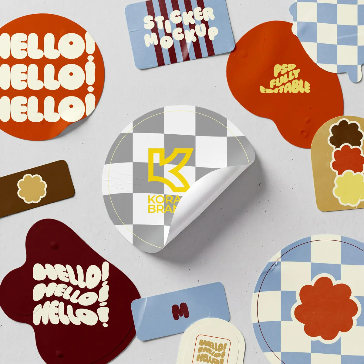 Custom Stickers - Stickers découpés, toute forme.