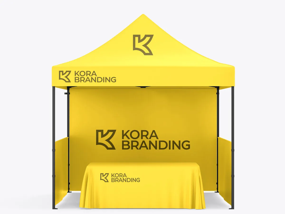 Branded Tents & Gazebos - Branded tents + setup.