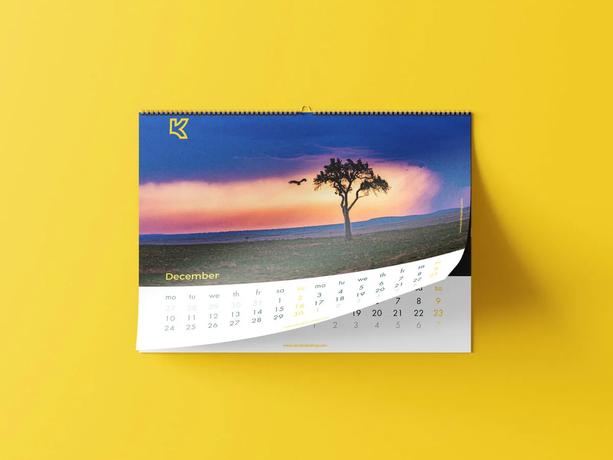 Wall Calendars - Branded wall calendars.
